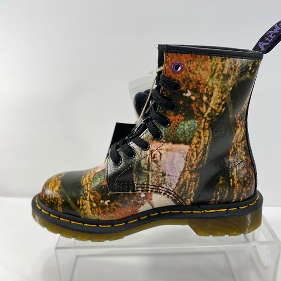 NEW DR MARTENS 1460 BLACK SABBATH LACE UP BOOTS - Picture 4 of 16